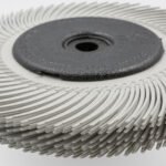 3M 61500187747 150mm x 12mm Scotch-Brite 120 Grit Curved Radial Bristle Brush - Image 3