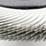 3M 61500187747 150mm x 12mm Scotch-Brite 120 Grit Curved Radial Bristle Brush - Image 4