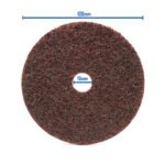 3M Scotch-Brite Maroon 100mm x 16mm Conditioning Disc 25pk - Image 6