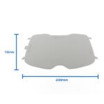 3M Speedglas G5-02 Hard-Coated Outer Cover Lens - 50 Pack