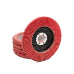 COBRA Curved Flap Disc Pollifan Ceramic 40 Grit Steel/Inox 10pk - Image 2