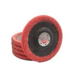 COBRA Curved Flap Disc Pollifan Ceramic 40 Grit Steel/Inox 10pk