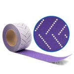 3M 34449 737U Hookit Purple 320+ Grit 70mm x 12m Sanding Roll - Image 4