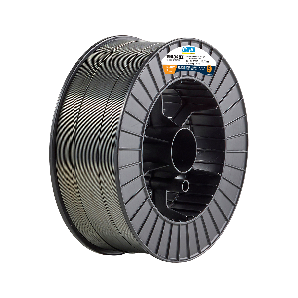 15kg - 1.2mm 316LT Cigweld Verti-Cor Flux Cored Stainless Steel Welding Wire