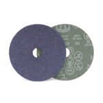 Klingspor CS 565 4" 100mm Zirconia Alumina Fibre Disc Pad 60 Grit - 100 Each - Image 4