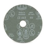 Klingspor CS 565 4" 100mm Zirconia Alumina Fibre Disc 60 Grit 25pk - Image 5