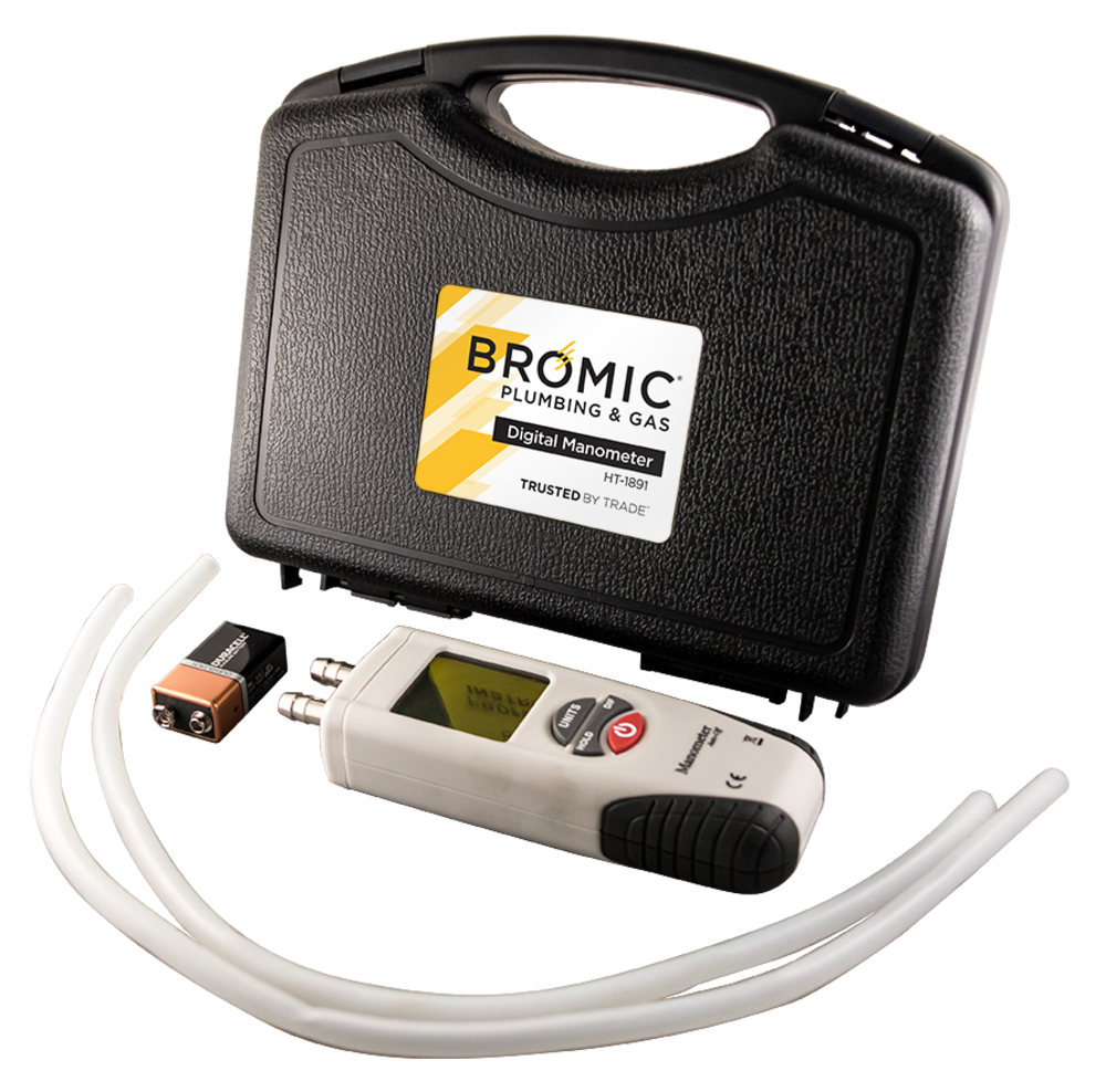 Bromic Digital Manometer Differential Pressure Meter HT-1891