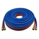 15m Harris Oxy/LPG 8mm Twin Hose with Fittings & Tag - Image 2