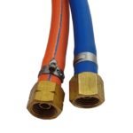 15m Harris Oxy/LPG 8mm Twin Hose with Fittings & Tag - Image 4