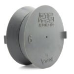 Grey Silicone Purge Plugs 6" Tube TIG Aesthetics 2-Pack