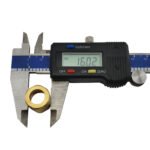 9/16 Left Hand Thread Brass Barb fitting for 8mm Hose - Nut and Barb - Image 3