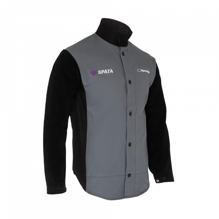 3M Speedglas SPATA Welding Jacket - Leather Sleeves - XXL