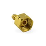 5/8 UNF Left Hand Brass Barb Fitting 5mm Hose LPG Acetylene