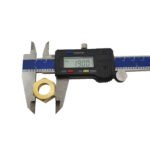 5/8 UNF Regulator Brass Barb fitting for 5mm Hose - Nut and Barb - Image 5