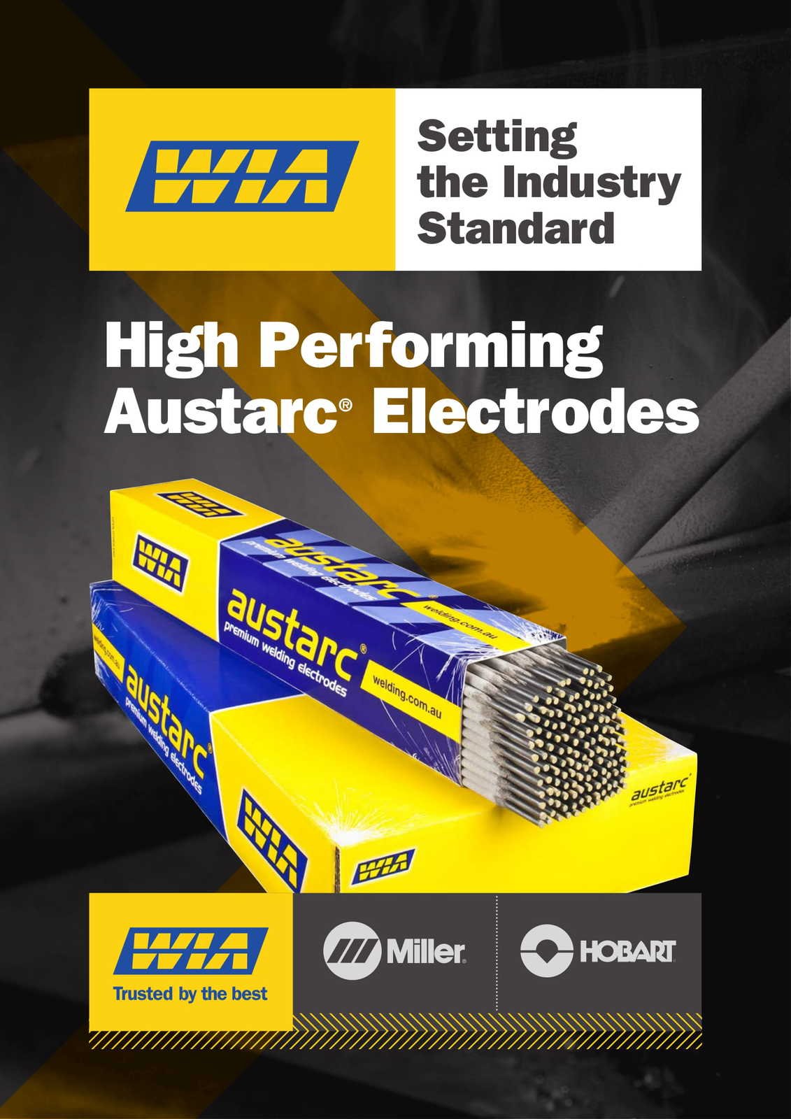 2.5kg 2.5mm WIA AUSTARC 13S 6013 Electrodes