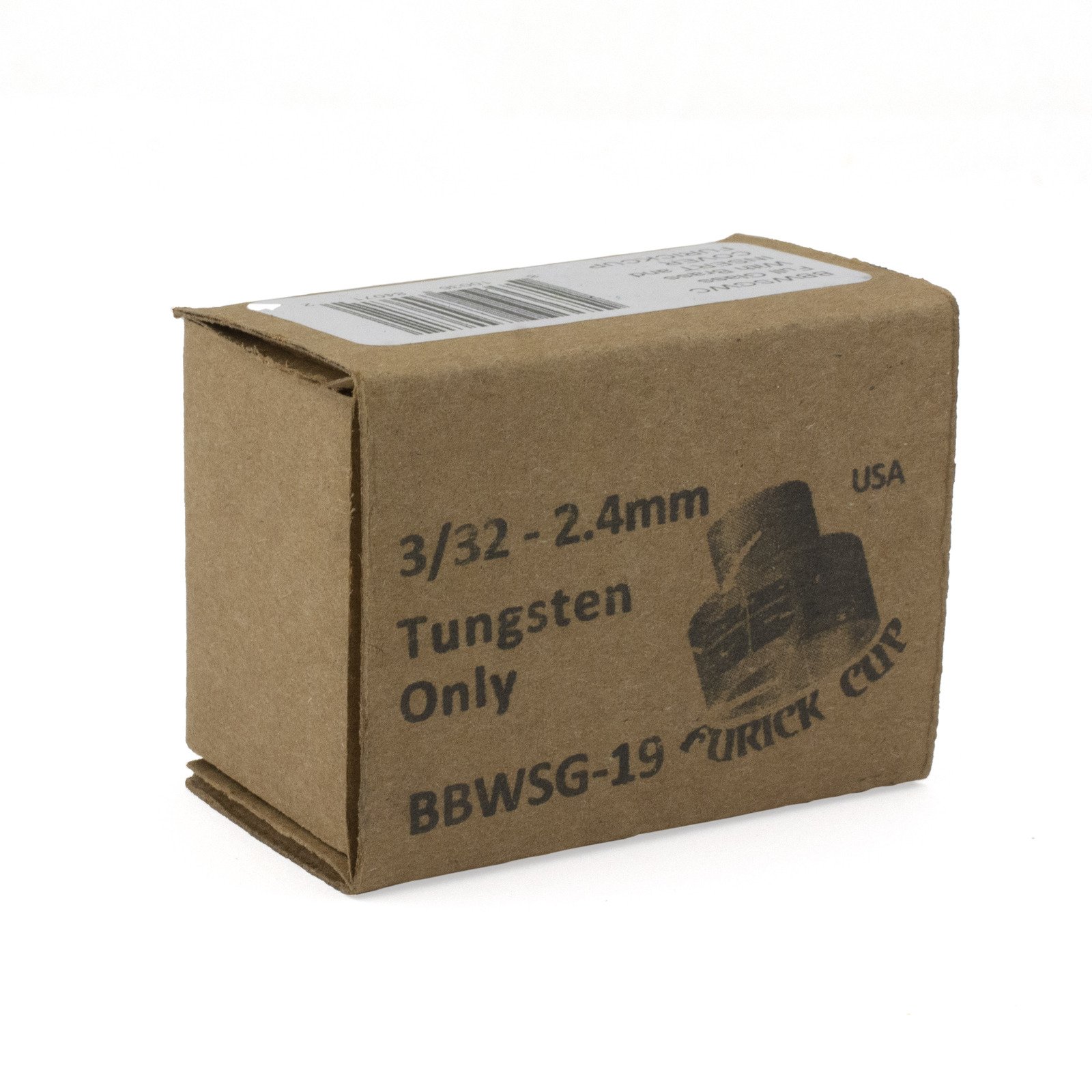 BBWSGWC FURICK BBWSGWC Pyrex TIG Cup - Brass Gas Lens & Titanium Ring Kit - Image 1