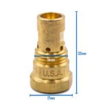 Bernard Centrefire MIG Gas Conversion Diffuser Head - Image 3