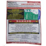 Cast Iron Two Ring Burner Cooker Gas Stove LPG - Hose & Regulator - Image 3