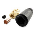 2x DINSE 35-50 Male Welding Connector 200-300Amp - Image 3