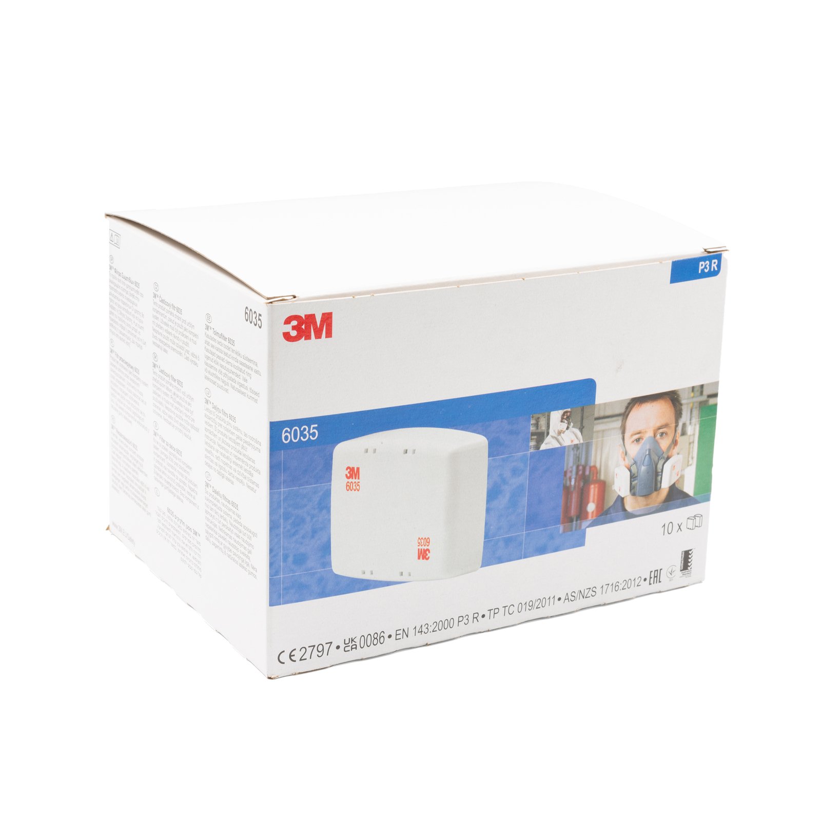 3M 6035 Particulate Filter P2/P3 High Efficiency 1 Pair