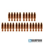 Binzel MIG Contact Tips M6x8mm 1.6mm 25pk - Image 5