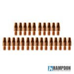 Binzel MIG Contact Tips ALUMINIUM 1.6mm M8x10mm 100pcs - Image 5