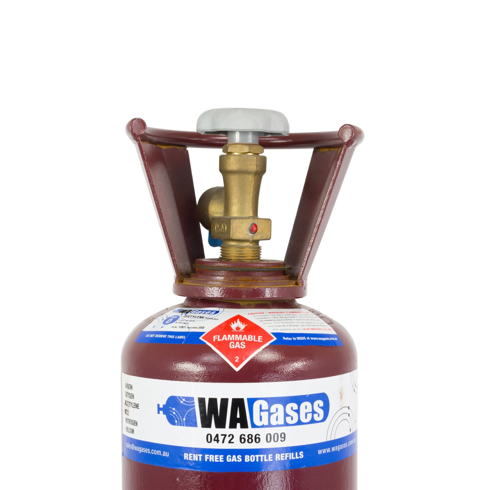 Acetylene D Size Welding Gas bottle