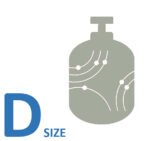 6kg Food Grade CO2 D Size Gas Bottle No Rent