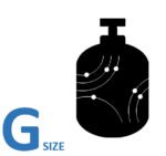 G Size Oxygen Gas Bottle - No Rent