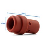 Binzel Style MIG Gas Diffuser MB36 - Red Silicone - 10 Each