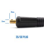 200A Earth Clamp Lead 3M 35-50 Large Plug - Image 5
