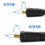 200A Earth Clamp Lead 16M 10-25 Small Plug - Image 5