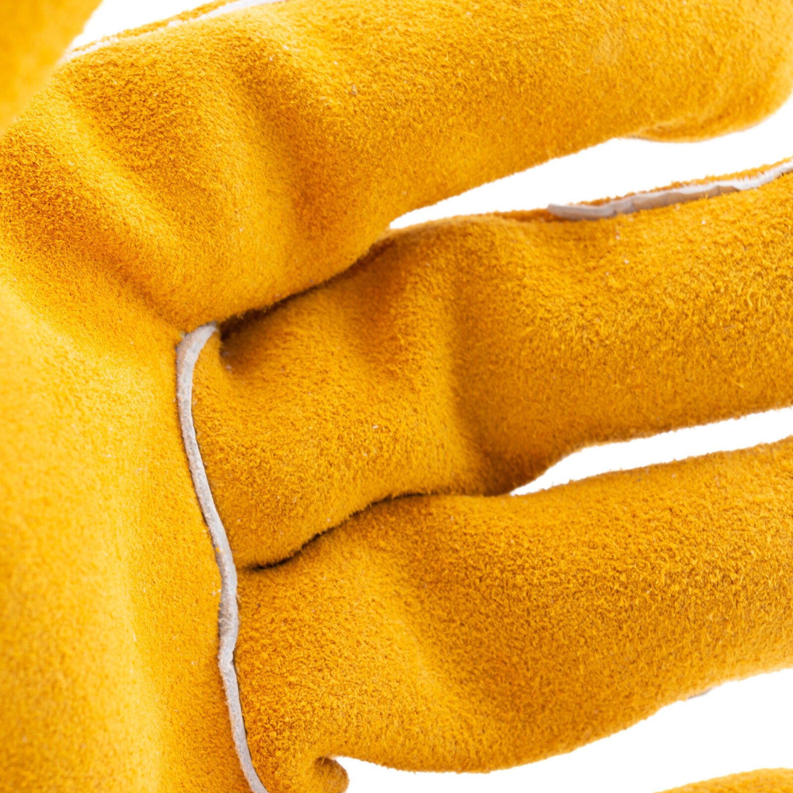 2 Pairs - Guide 3569 MIG Gauntlet Gloves - Split Grain Cowhide - Size XL