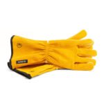 12 Pairs Guide 3569 MIG Gauntlet Gloves Split Grain Cowhide XXL - Image 2