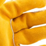 12 Pairs Guide 3569 MIG Gauntlet Gloves Split Grain Cowhide XXL
