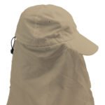 Legionnaire Hat Khaki Throat Cover One Size - Image 3