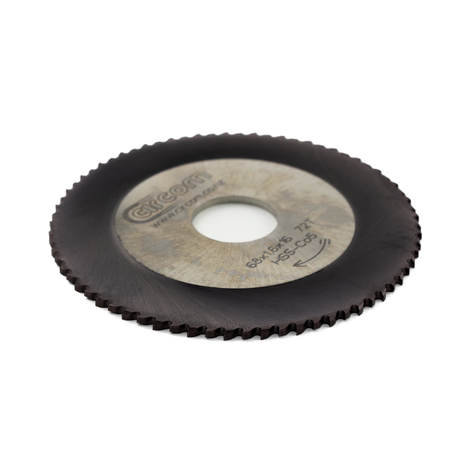 10 x HSS Cutting Saw Blade - 68mm x 1.6mm - TIALN Coated 72 Teeth
