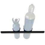 Gas Bottle Holder 1m Track 2x1200mm Strap 45kg LPG AUSTRALIAN M - Image 3