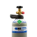 CO2 Soda Stream Refilling Adapter + C Size Food Grade CO2 Bottle