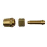 1 x 10mm Hose Connector, LH (FUEL), reusable - LP242 ACETYLENE / LPG - Image 3
