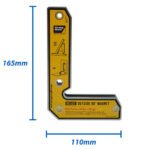 2 Strong Hand Fixed 90¡ã Magnet 30¡ã 60¡ã 165x110x20mm - Image 2