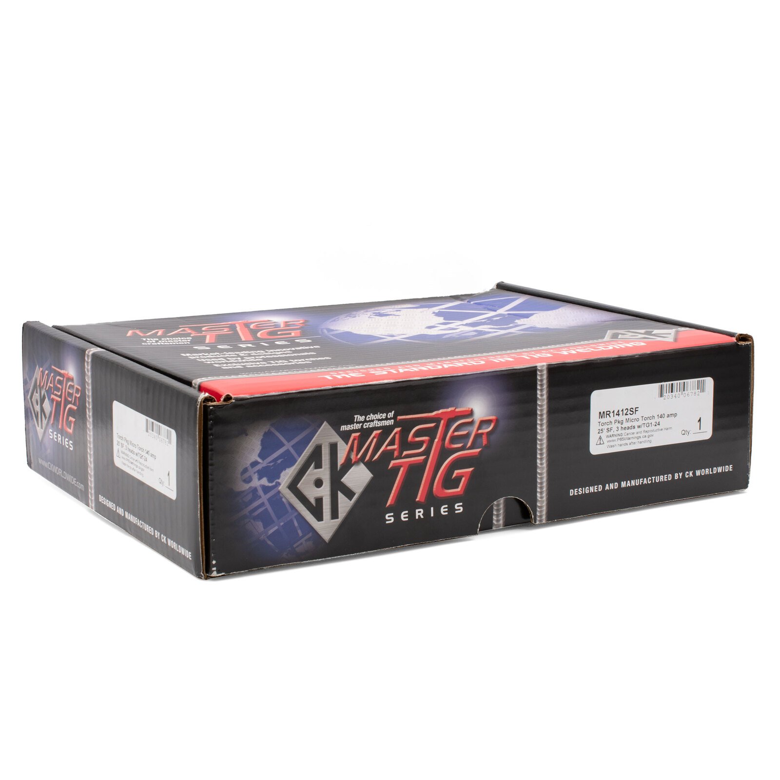 CK MR1412SF 4m 140A Super Flex Micro TIG Torch