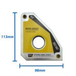 2x Strong Hand Multi-Angle Magnet 30-90¡ã 40kg Pull Force