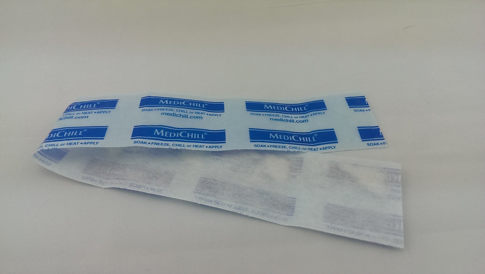 MediChill Cooling Strips to Suit Neck Tie Scarf - 10 Pack - Welders Neck Tie