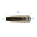 2x MIG Nozzle MB15 Conical Binzel Style - Image 3