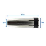 5x MIG Nozzle MB24 Conical Binzel Style - Image 4