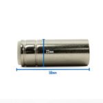 2x MIG Nozzle MB25 Cylindrical Binzel Style - Image 4