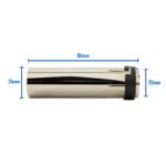 2x MB36 Cylindrical MIG Nozzle Binzel Style