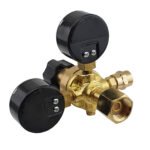 Co2 Side Entry Regulator with Bobbin Flow Meter - Image 3