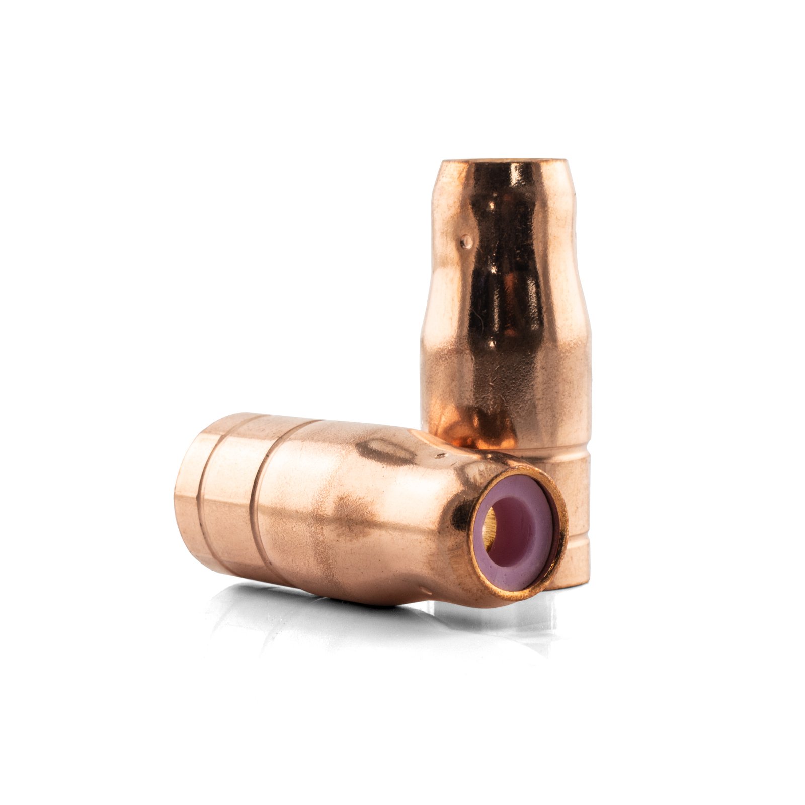 2 x MB15 Gasless MIG Welding Nozzle UNIMIG flux core PGN15GLN